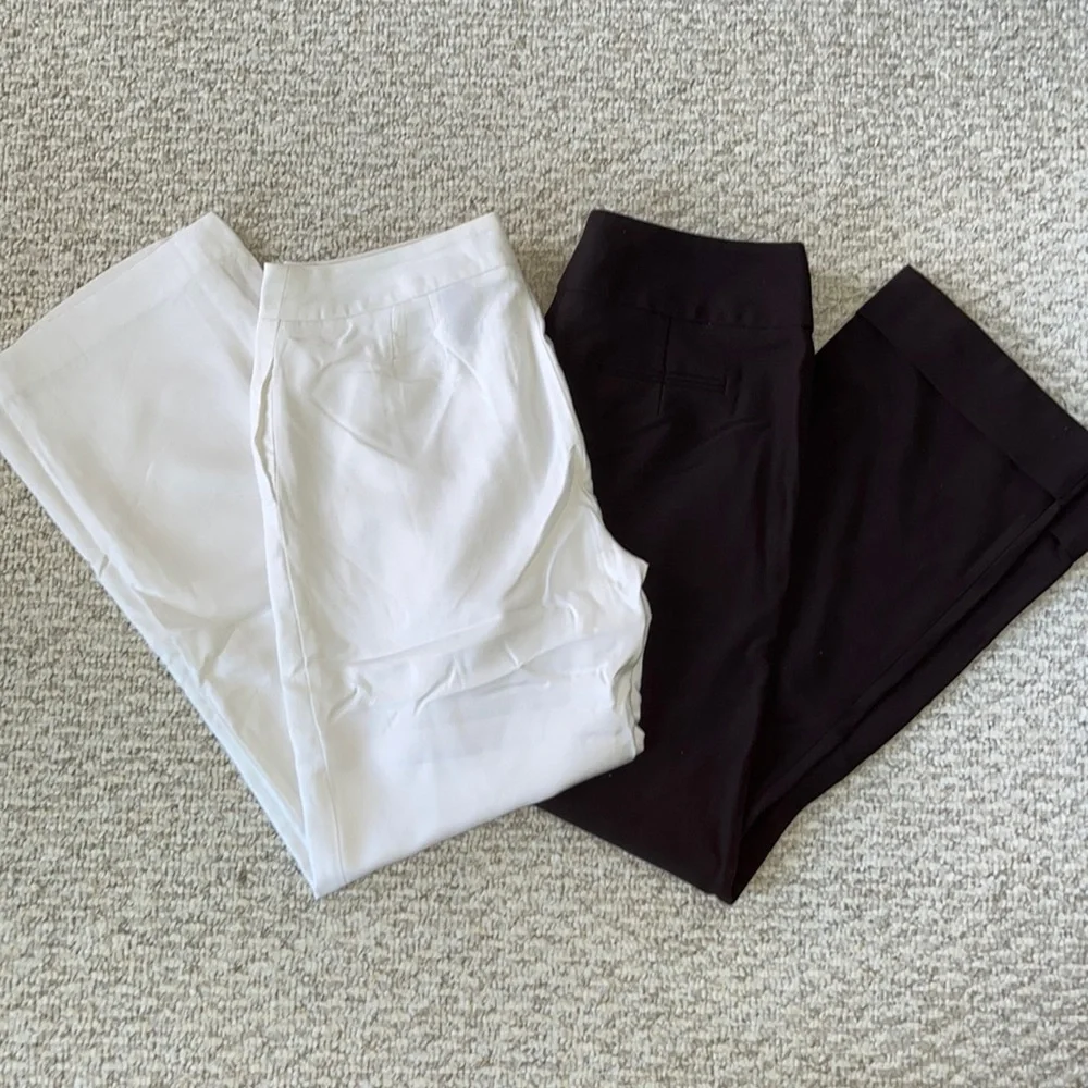 🚨🚨 Bundle of 2 Wide Leg Dress Pants - Picture 1 of 7